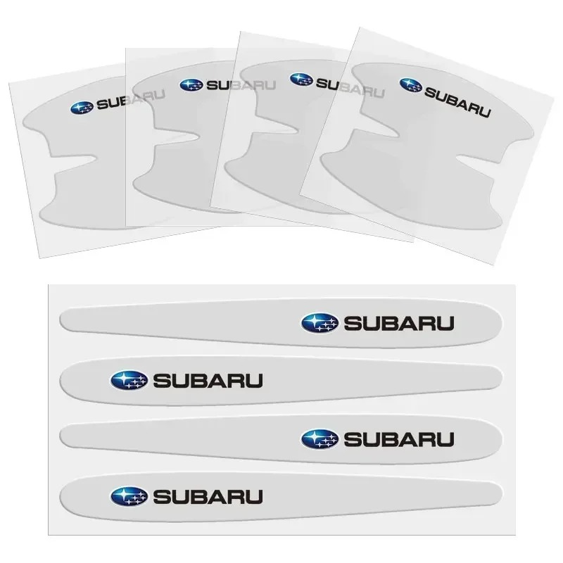 Transparent Car Door Handle Scratch Protectors FULL SET
