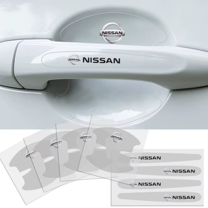 Transparent Car Door Handle Scratch Protectors FULL SET